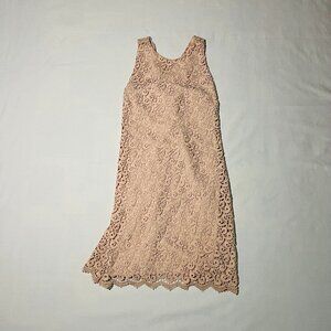 Pink Lace Dress